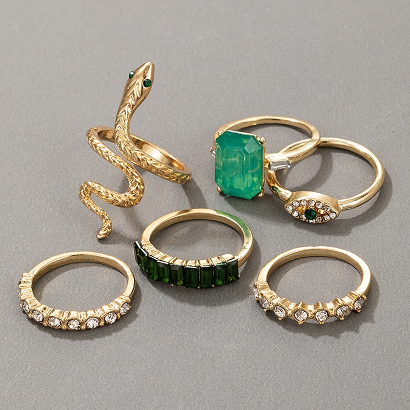 Pack Anillos - Emerald™ (6 piezas)